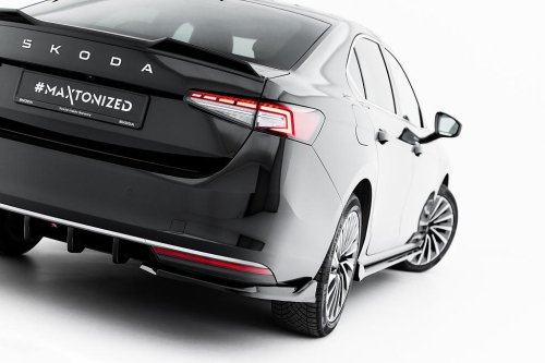 Boční spoilery zadního nárazníku V2 Škoda Superb Mk4