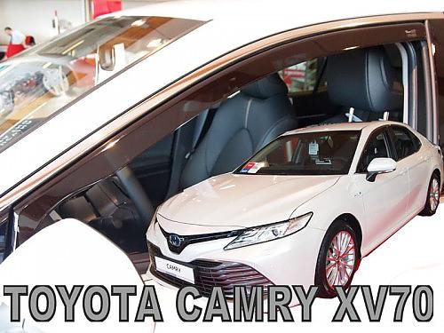 Deflektory-ofuky oken Toyota Camry XV70 přední