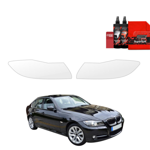 Ochranná folie GRIZZ na přední světlomety BMW 3 E90 Sedan LCI