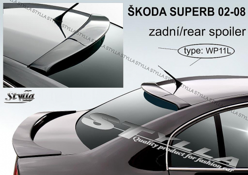 Stříška - střešní spoiler Škoda Superb I sedan