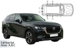 Sluneční clony CarShades Mazda CX60 5-dveř.