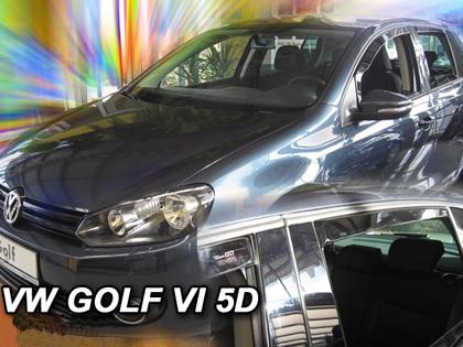 Deflektory-ofuky oken VW Golf VI