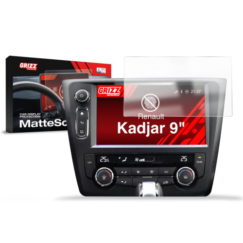 Matná folie na LCD display navigace Renault Kadjar