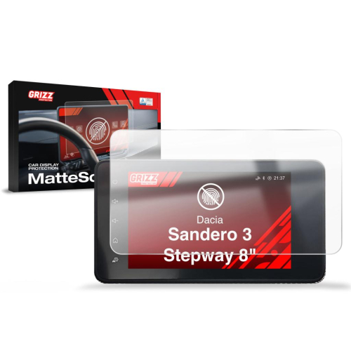 Matná folie na LCD display navigace Dacia Sandero 3 Stepway