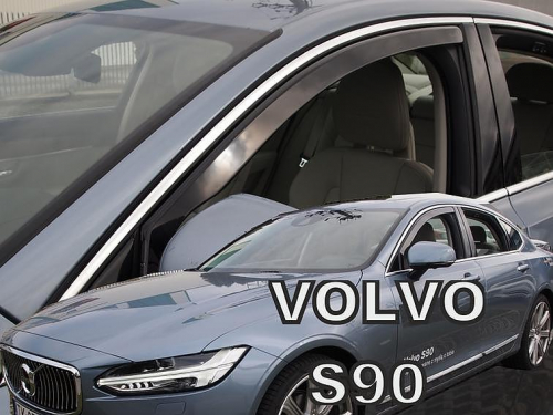 Deflektory-ofuky oken Volvo S90 přední