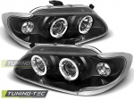 Přední světla angel eyes Renault Megane / Scenic černé