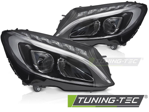 Přední LED světla s denním svícením TYC Mercedes C-Class W205