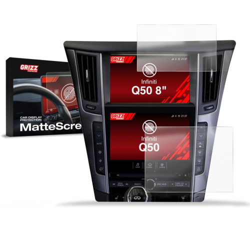 Matná folie na LCD display navigace Infiniti Q50