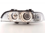 Přední světla s Angel Eyes BMW E39