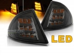 LED přední blikače BMW E46 černé