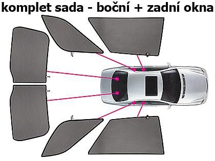 Sluneční clony CarShades HONDA Accord VII, kombi