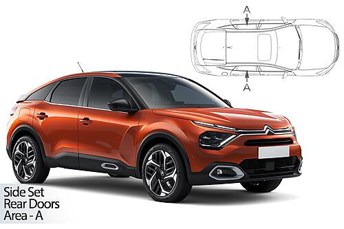 Sluneční clony CarShades CITROEN C4, 5-dvéř. - 2 ks