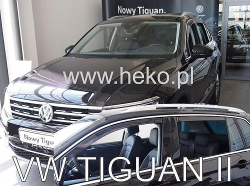 Deflektory-ofuky oken Volkswagen Tiguan