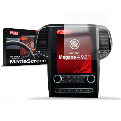 Matná folie na LCD display navigace Renault Megane 4