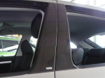 Kryty dveřních B sloupků - Škoda Octavia I - černé