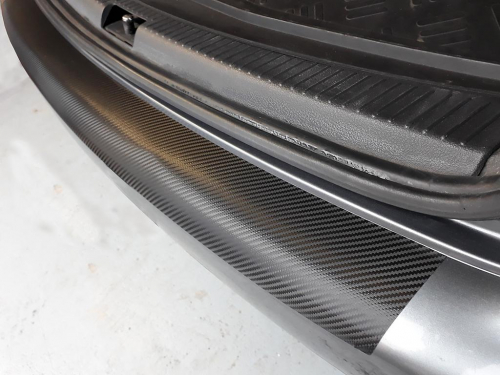Přesná karbonová folie na zadní nárazník BMW X1 E84 / xDrive / sDrive LCI 