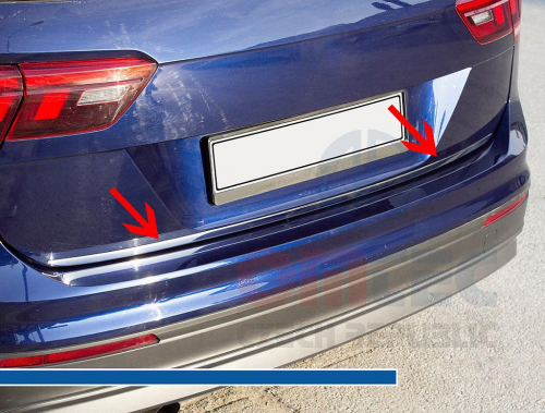 Nerez spodní lišta zadních dveří ve stylu R-Line VW Tiguan II