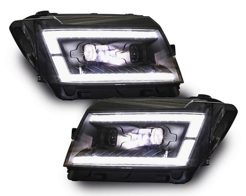 FULL LED přední světla s dynamickým blikačem a denním svícením MAN TGE
