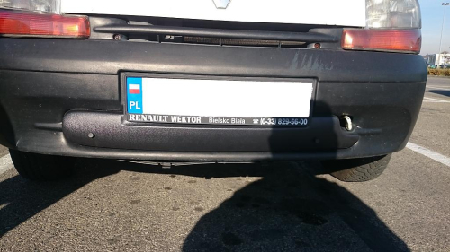 Zimní clona do nárazníku Renault Kangoo I