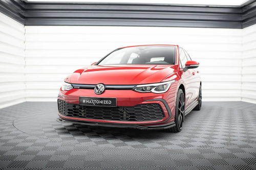 Spoiler předního nárazníku V.4 Volkswagen Golf GTI / GTE / GTD / R-Line Mk8