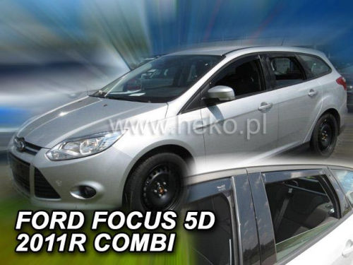 Deflektory-ofuky oken Ford Focus III kombi