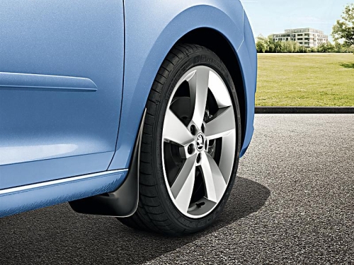 Lapače nečistot - zástěrky Škoda Rapid přední