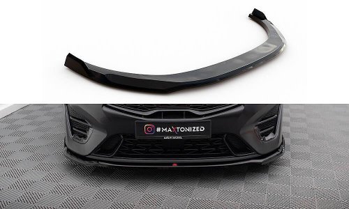Přední spoiler nárazníku V.1 Kia Pro Ceed GT Mk3 Facelift / Ceed GT / GT - Line Mk1 Facelift 