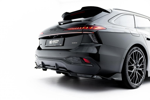 Zadní spoiler nárazníku V.2 Audi A6 S-Line C9 s žebrováním