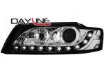 Přední světla černá Devil Eyes Audi A4 8E