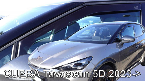 Deflektory-ofuky oken Seat Cupra Tavascan - přední