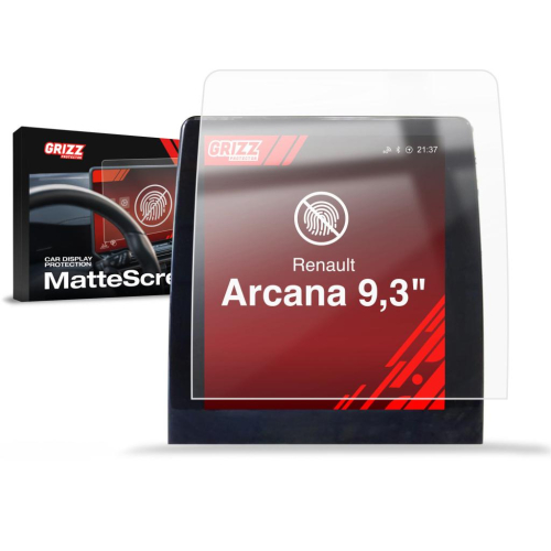 Matná folie na LCD display navigace Renault Arkana