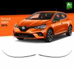 Nerez dekorační lišty bočních zrcátek Renault Clio V