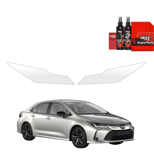 Ochranná folie GRIZZ na přední světlomety Toyota Corolla Sedan