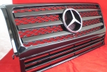 Sportovní maska s logem Mercedes G Class W463, černá lesklá