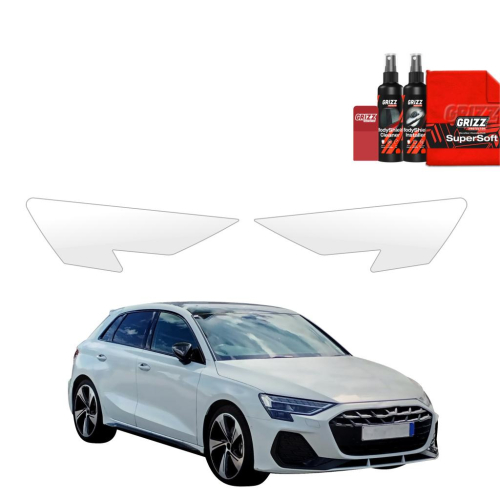Ochranná folie GRIZZ na přední světlomety Audi A3 8Y Hatchback 5D
