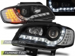 Přední světla Devil Eyes Seat Ibiza/Cordoba LED blinkr černá