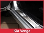 Nerez kryty prahů Kia Venga - přední