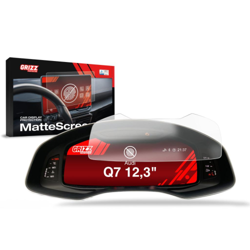 Matná folie na LCD display navigace Audi Q7