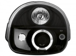 Přední světla černá Angel Eyes Renault Twingo