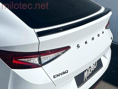 Zadní spoiler Škoda Enyaq Coupé - černý lesklý klavírlak