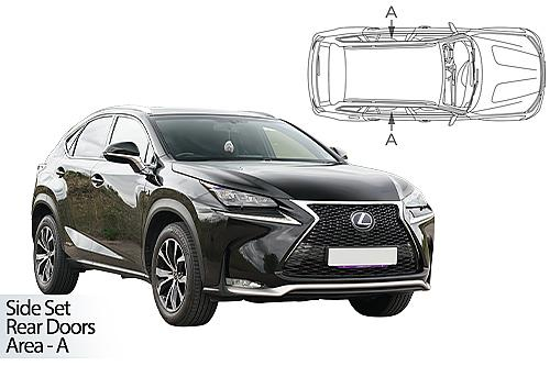 Sluneční clony CarShades Lexus NX