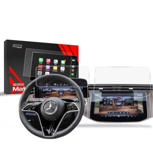 Matná folie na LCD display navigace Mercedes E Class W214