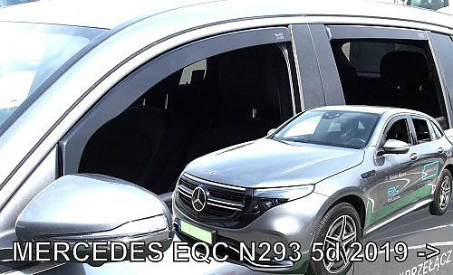 Deflektory-ofuky oken Mercedes EQC N293 5dvéř.