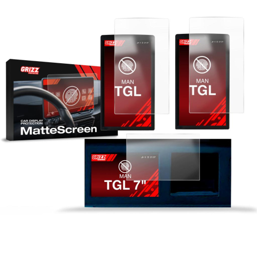 Matná folie na LCD display navigace MAN TGL