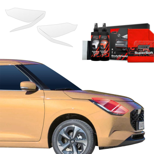 Ochranná folie GRIZZ na přední světlomety Suzuki Swift