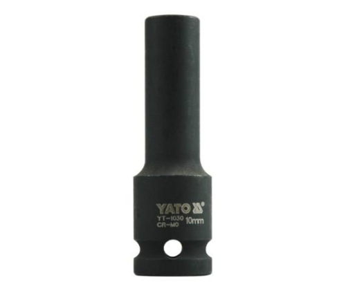 Nástavec 1/2" rázový šestihranný hluboký 10mm CrMo