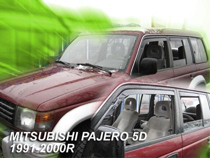 Deflektory-ofuky oken Mitsubishi Pajero