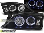 Přední světla angel eyes Ford Mondeo černá