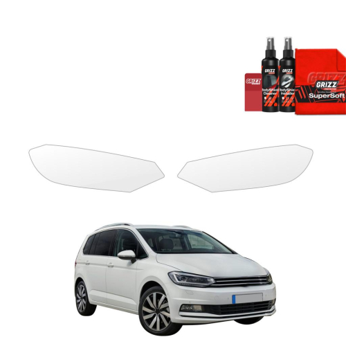 Ochranná folie GRIZZ na přední světlomety Volkswagen Touran II MPV