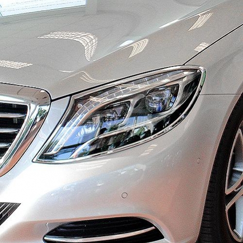Chrom rámečky předních světel Mercedes S <br>-Class W222